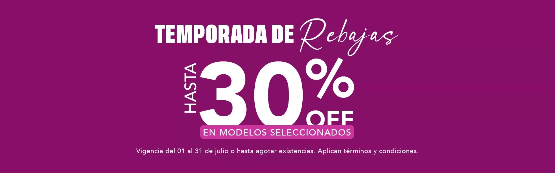 REBAJAS